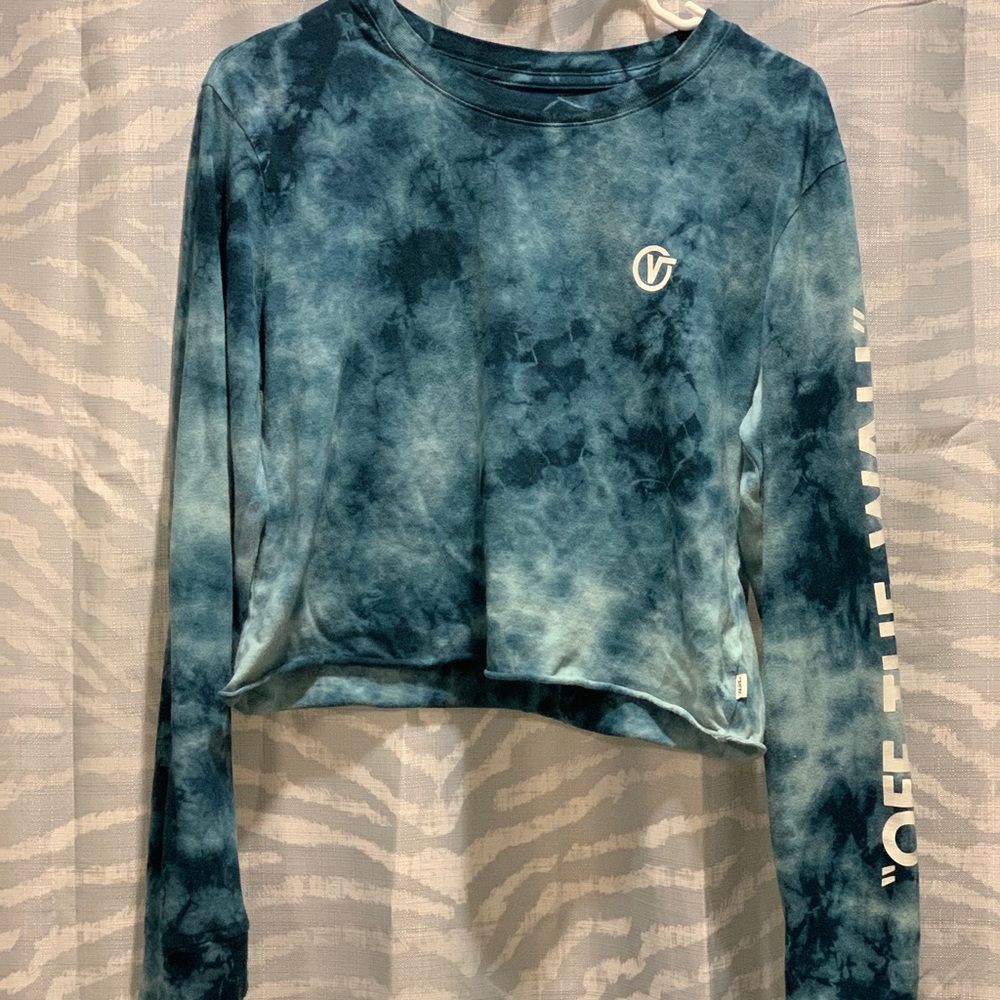 VANS Long Sleeved Cropped Tee